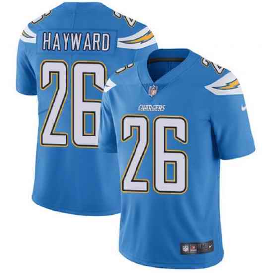 Nike Chargers #26 Casey Hayward Electric Blue Alternate Mens Stitched NFL Vapor Untouchable Limited Jersey